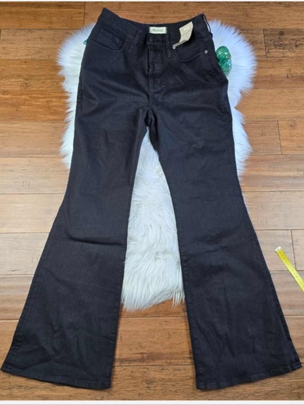 Madewell Skinny Flare Black Jeans 31